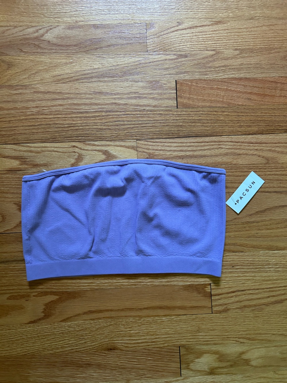 PacSun Women’s Lavender Bandeau Top XL NWT